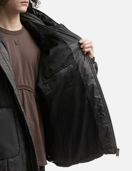 Ultra Fine Nylon Sculptural Puffer Space Grey view 18