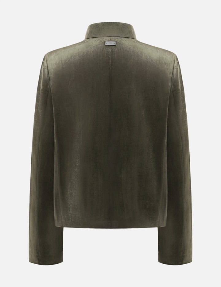 Reset Velvet Stand-Collar Jacket
