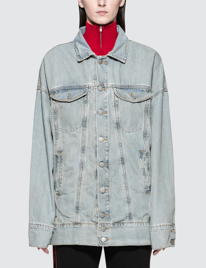 Tribal 95' Denim Jacket Blue Placeholder Image