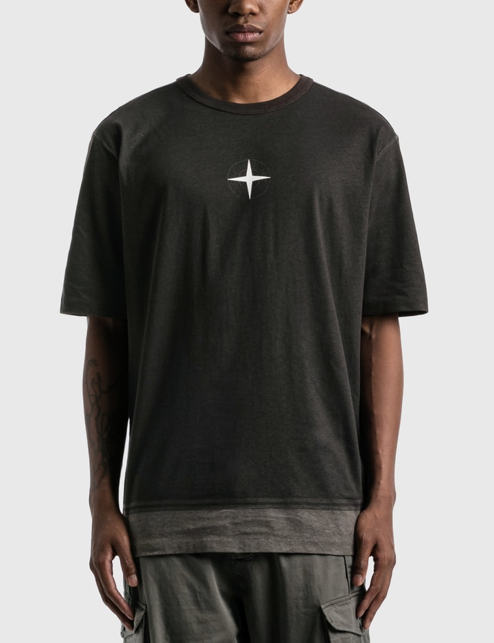 STONE ISLAND Stone Island Compass Logo T-shirt - Clothing from