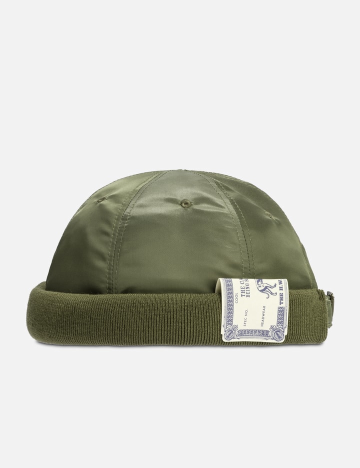 Shop The H.w.dog&amp;co. Ma1 Roll Cap In Green