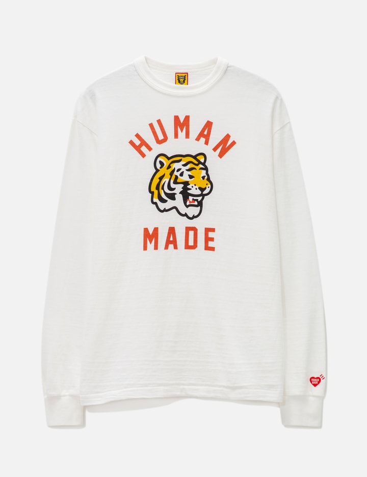 Human Made Graphic Long Sleeve T-shirt In White