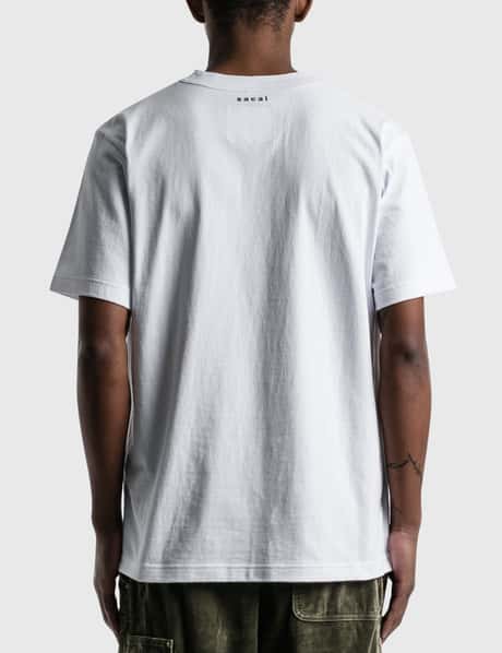 Sacai - Side Zip Cotton T-shirt | HBX - ハイプビースト(Hypebeast 