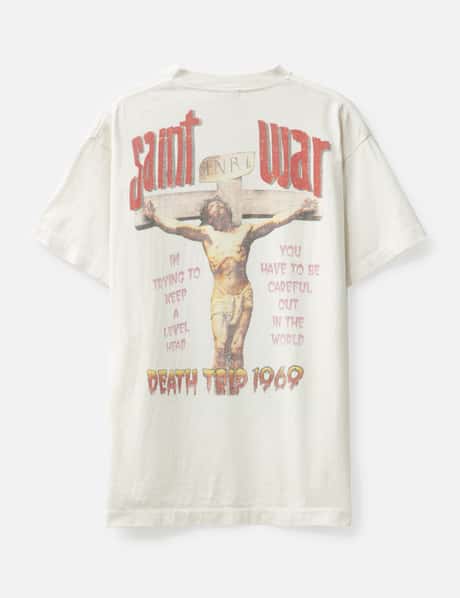 Saint Michael - Saint War T-shirt | HBX - Globally Curated Fashion 