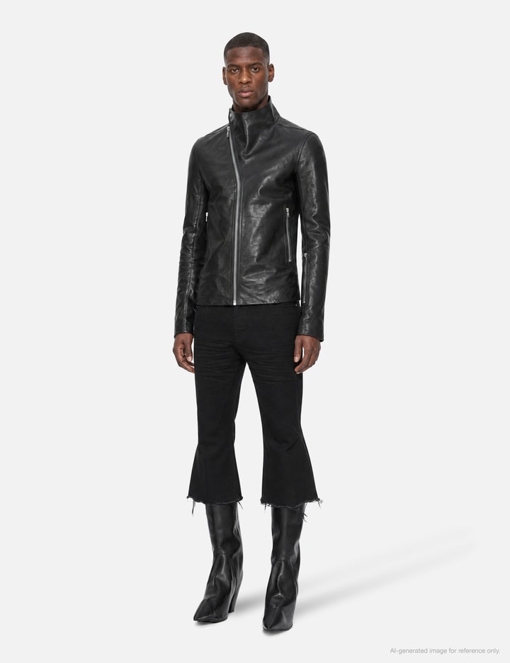 Rick Owens Washed Lamb Leather Release Jkt