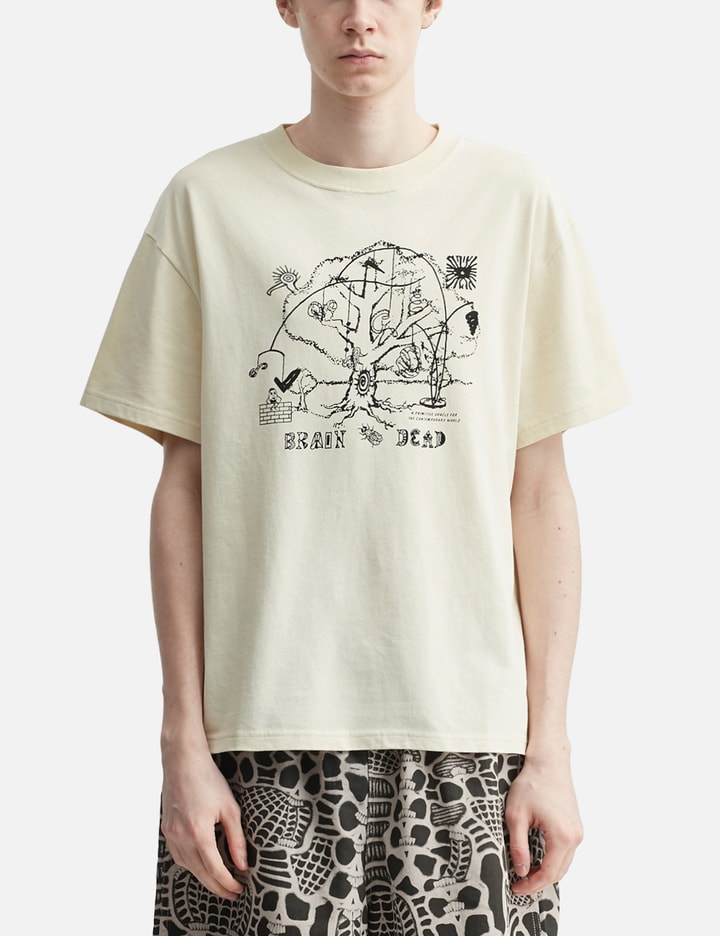 Brain Dead Oracle T-shirt In Brown