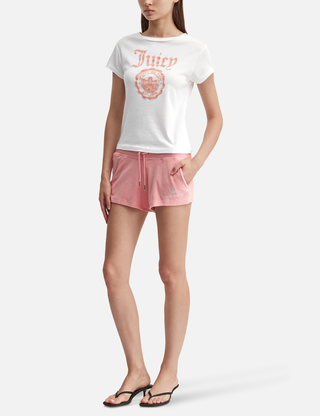 & Rich X Juicy Couture Emblem Essentials T-Shirt view 20