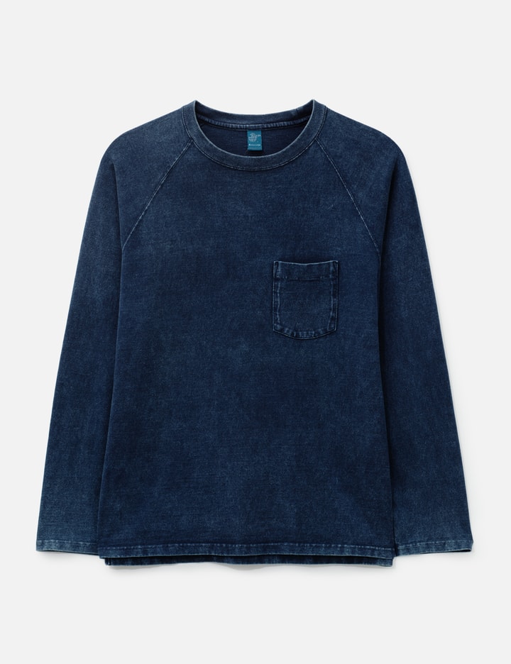 Good On Heavy Jersey Long Sleeve Raglan Pocket T-Shirt