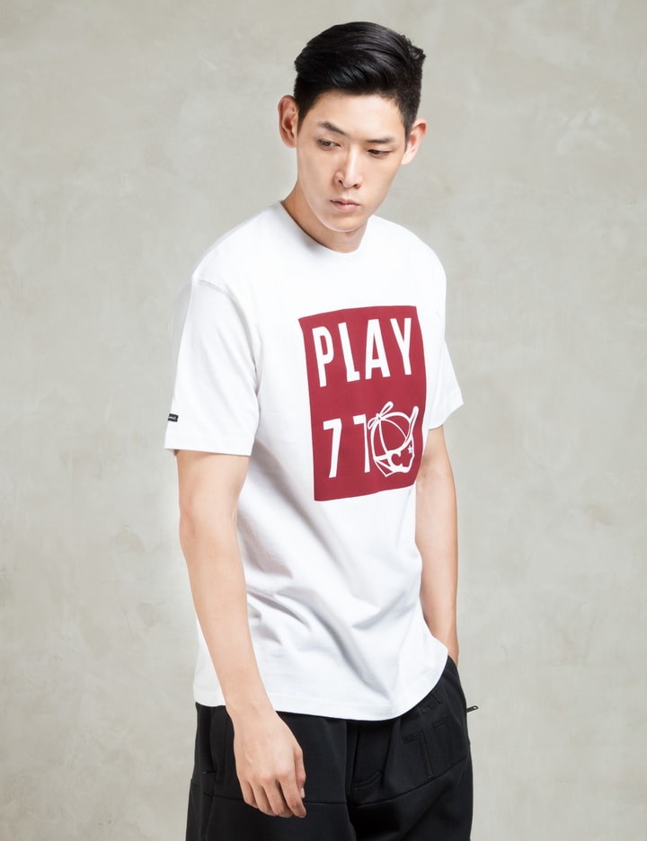 White S/S Play77 T-Shirt Placeholder Image