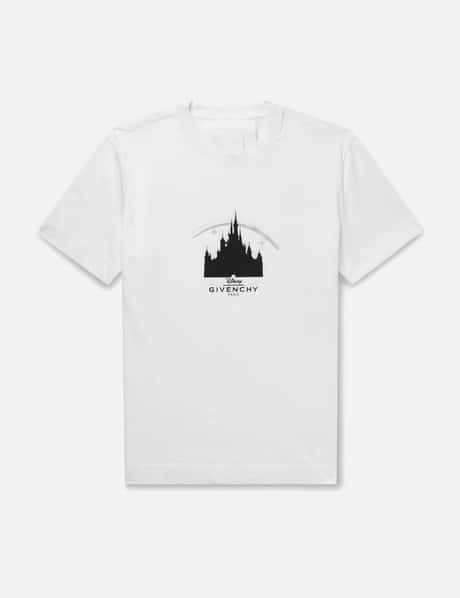 Givenchy Givenchy x Disney White Reverse Castle Logo T-shirt