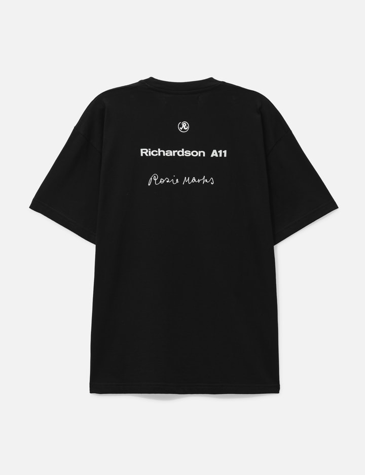 Shop Richardson X Rosie Marks 'trash Penis' T-shirt In Black