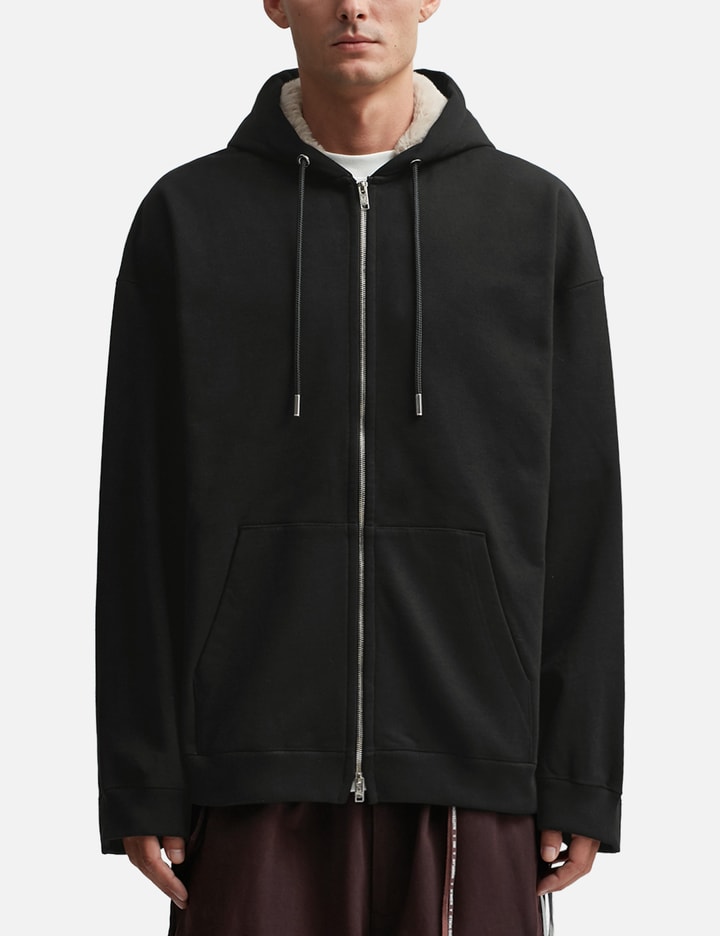 Boxy Fit Sherpa Hoodie Placeholder Image