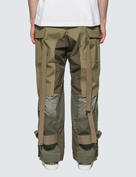Sacai - Fabric Combo Pants | HBX - Globally Curated Fashion and 