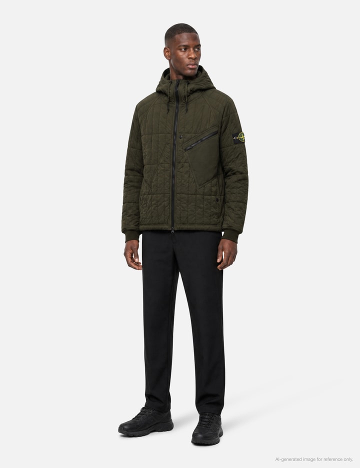 Stone Island Ultralight Nylon Quilted Padded Hooded Jacket