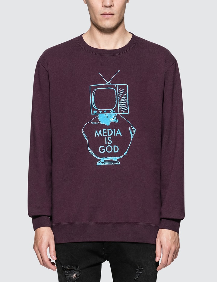 "Media Is God" Sweatshirt Placeholder Image