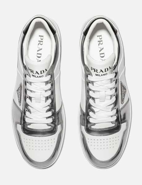Prada Downtown Leather Sneakers HBX - Main Image