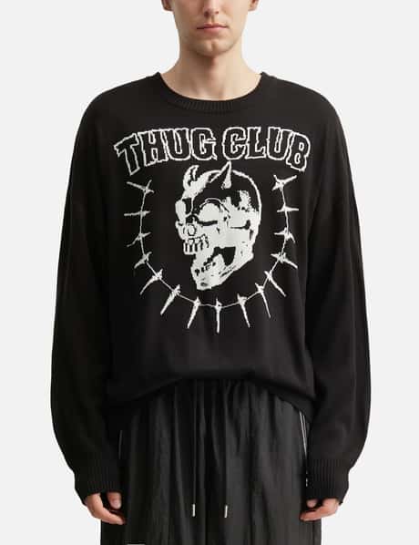 Riding Skull Knit Sweater view 10