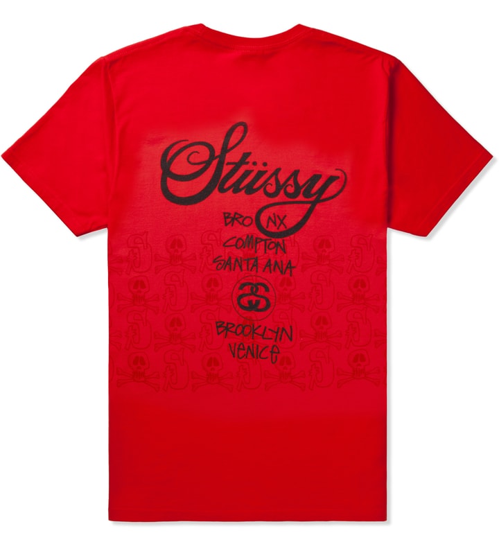 Bright Red WT Skulls T-Shirt Placeholder Image