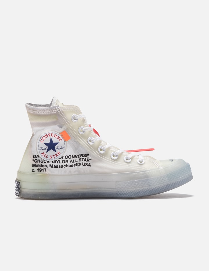 Converse - Off White x Converse Chuck Taylor All-Star Vulcanized High-top Sneakers HBX - and Lifestyle by Hypebeast