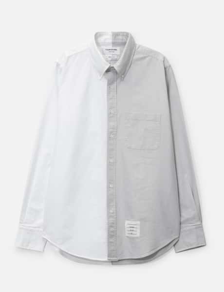 Thom Browne Straight Fit Split Shirt