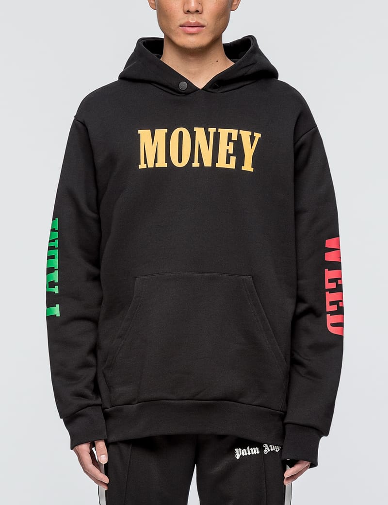 Palm Angels - Palm Money Weed Hoodie | HBX - Globally Curated Fashion and  Lifestyle by Hypebeast