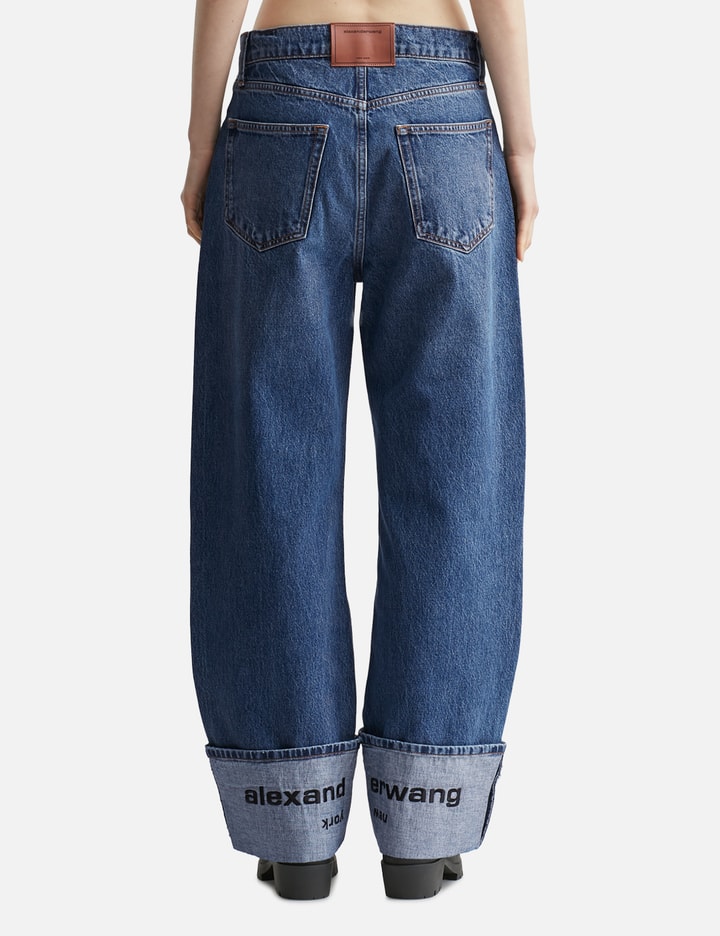 Logo-Embroidered Mid-Rise Jeans Placeholder Image