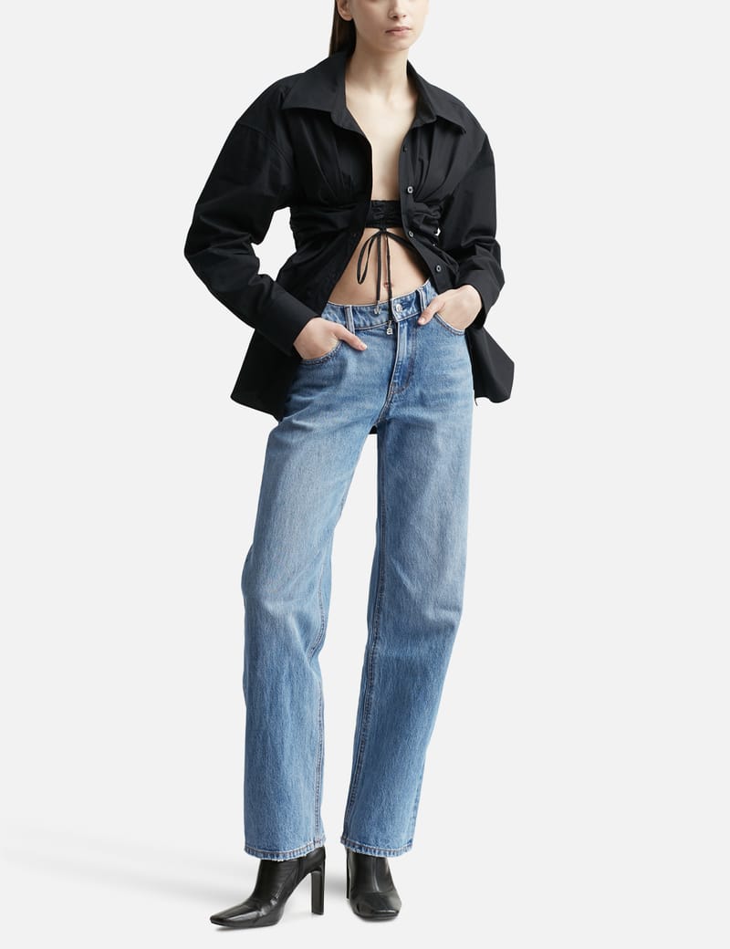 alexander wang ruched top