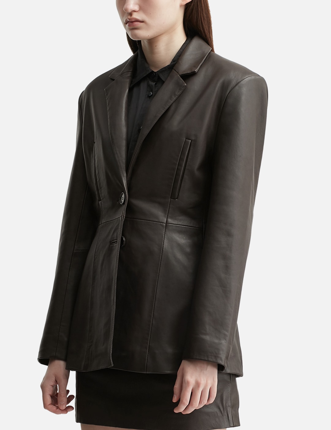 Silva Leather Blazer view 8