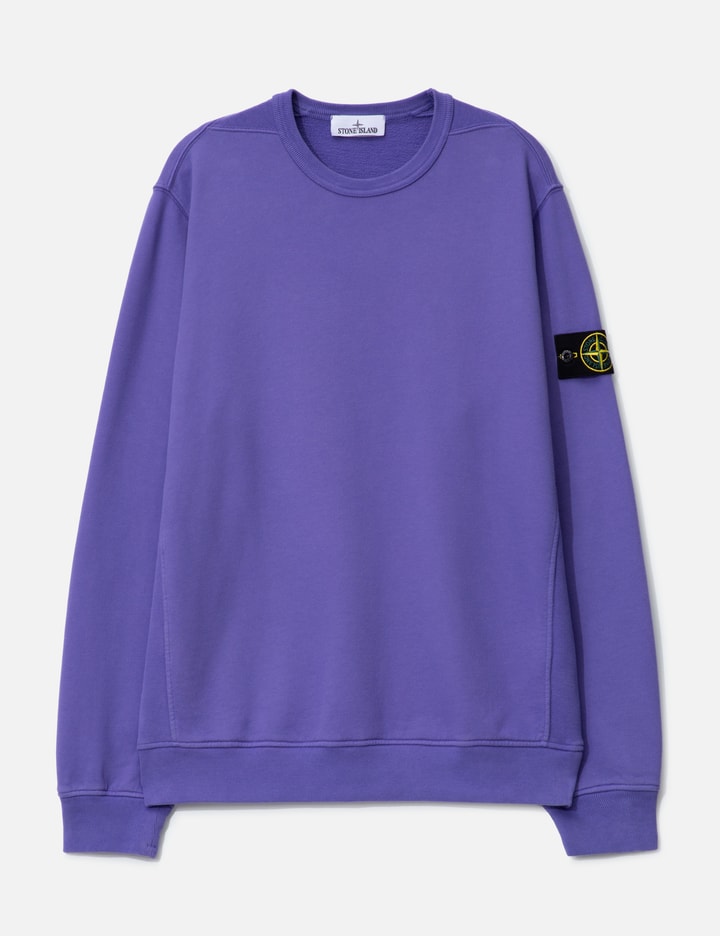 Brushed Organic Cotton Fleece Crewneck Sweatshirt Placeholder Image