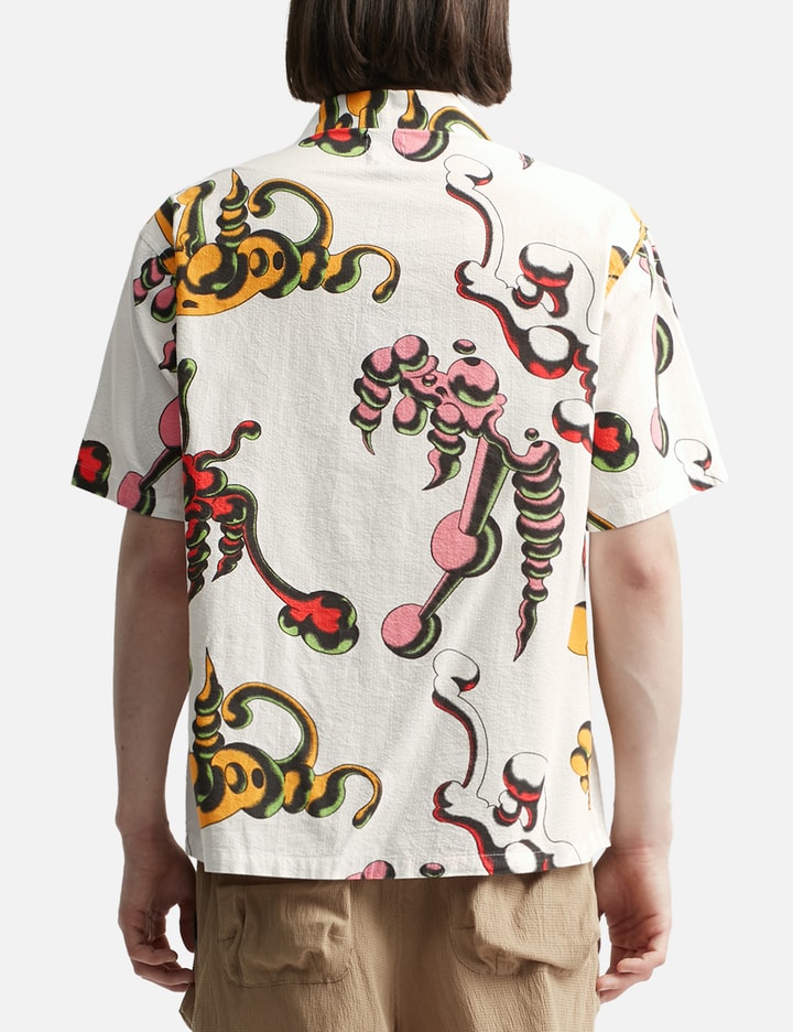 TETSUNORI TAWARAYA SEERSUCKER SHORT SLEEVE BUTTON UP Placeholder Image