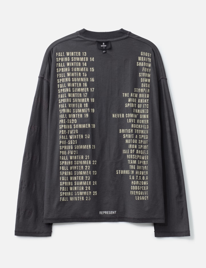 90 Represent Represent Reversible Legacy Long Sleeve T-Shirt - Oversized reversible ...