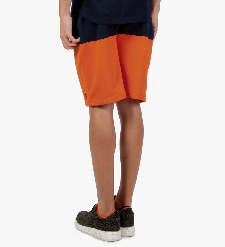 Orange Split Sweatshorts Placeholder Image