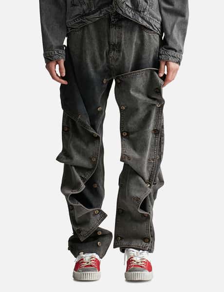 Y/PROJECT - Evergreen Snap Off Jeans | HBX