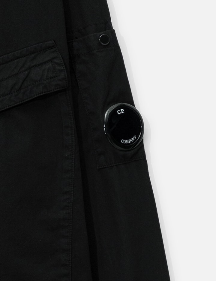 Organic Gabardine Lens Zipped Overshirt Placeholder Image