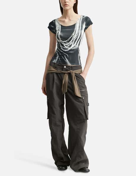 Pearl Necklace Printed T-Shirt view 14