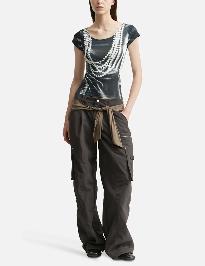 Pearl Necklace Printed T-Shirt Placeholder Image