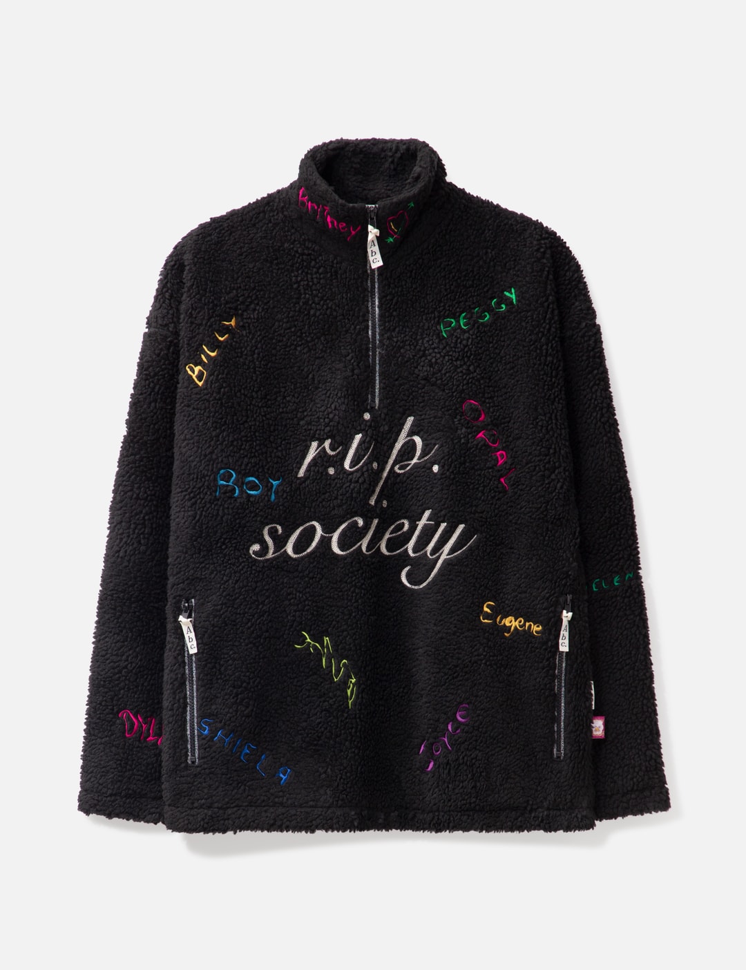 Abc. R.I.P. Society Quarter Zip view 7
