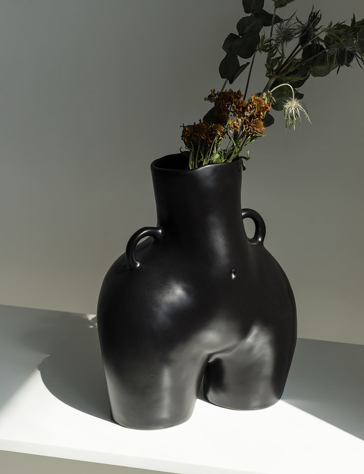 Love Handles Vase Black Matte Placeholder Image