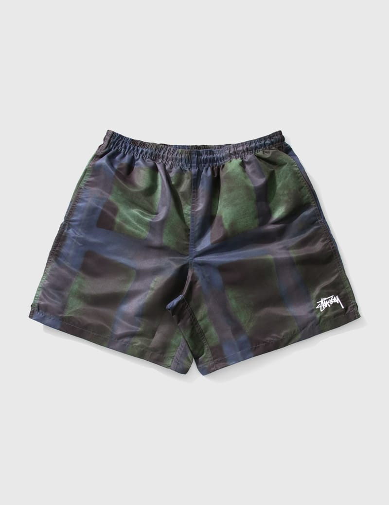 Stussy - Dyed Plaid Water Shorts | HBX 