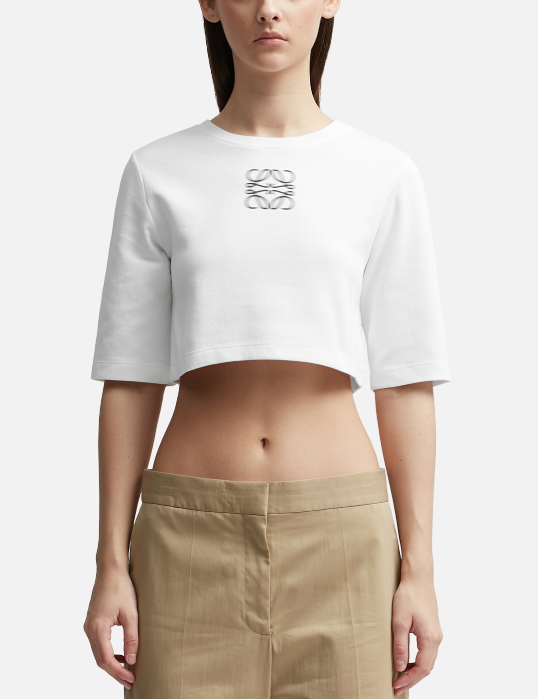ロエベ - アナグラム クロップド Tシャツ | HBX