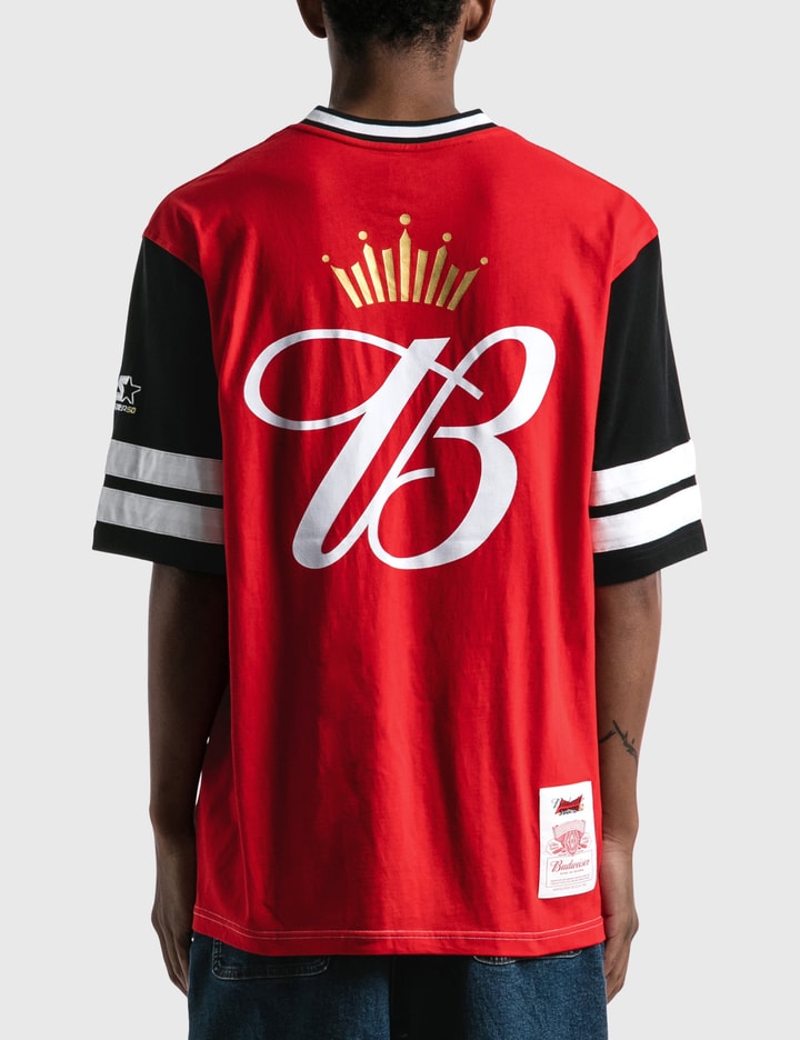 Budweiser x Starter Colorblocked Oversized T-Shirt Placeholder Image