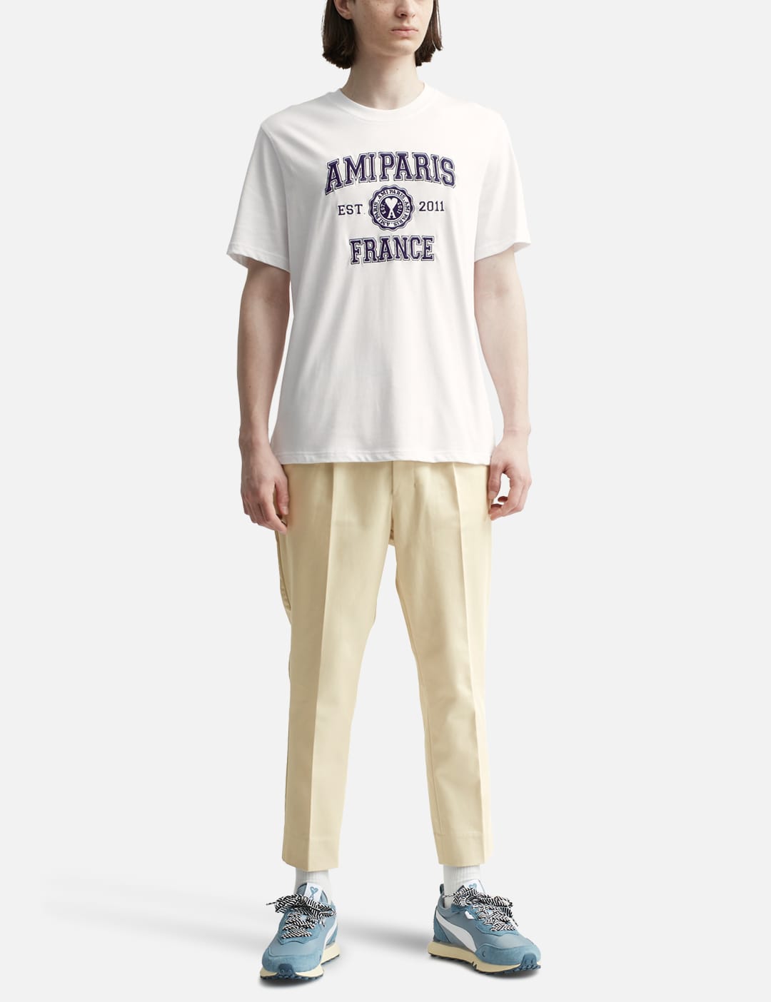 Ami - Ami Paris フランス Tシャツ | HBX - ハイプビースト(Hypebeast