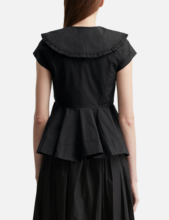 Short Cotton Ruffle Shirt Placeholder Image