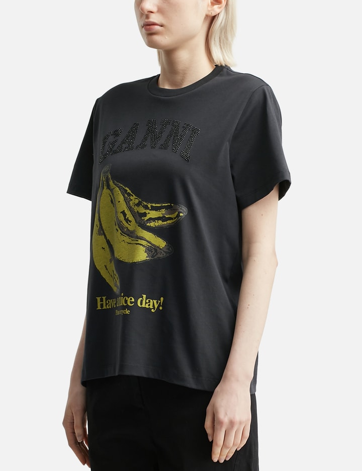 Banana Print T-shirt Placeholder Image