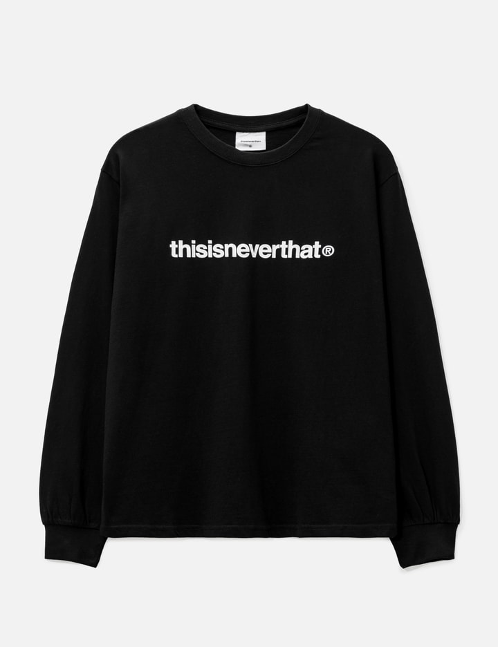 Thisisneverthat T-logo L/s T-shirt In Black