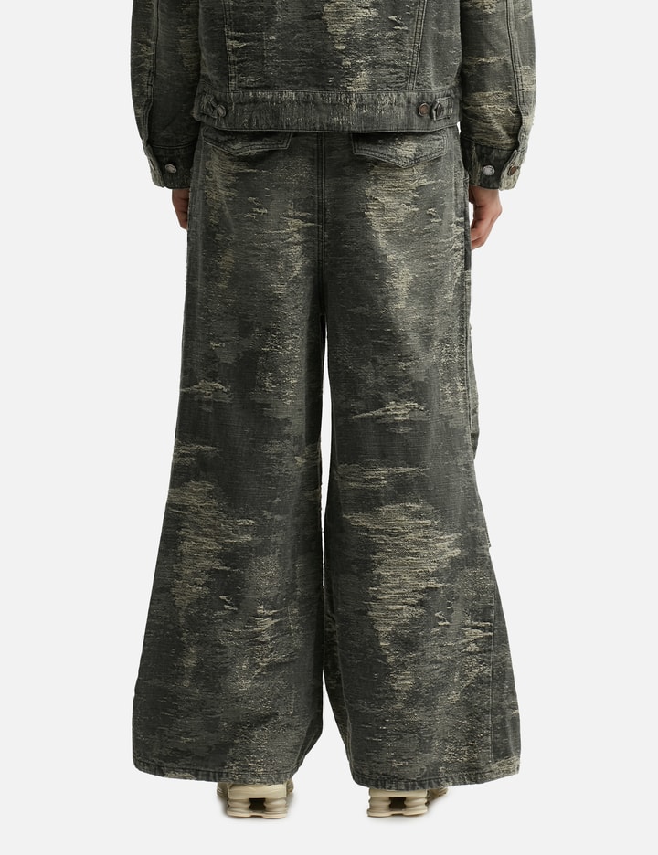 Taakk Wide Denim Jeans In Black