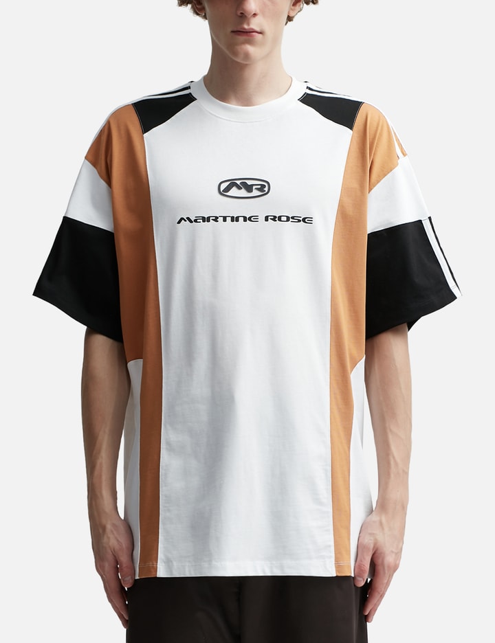 PANELLED OVERSIZED T-SHIRT in WHITE MULTI Placeholder Image