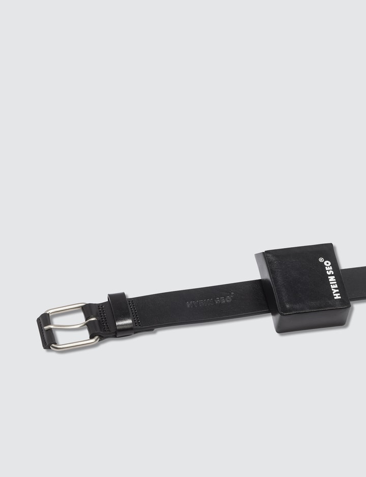 Leather Belt with Cigarette Holder Placeholder Image