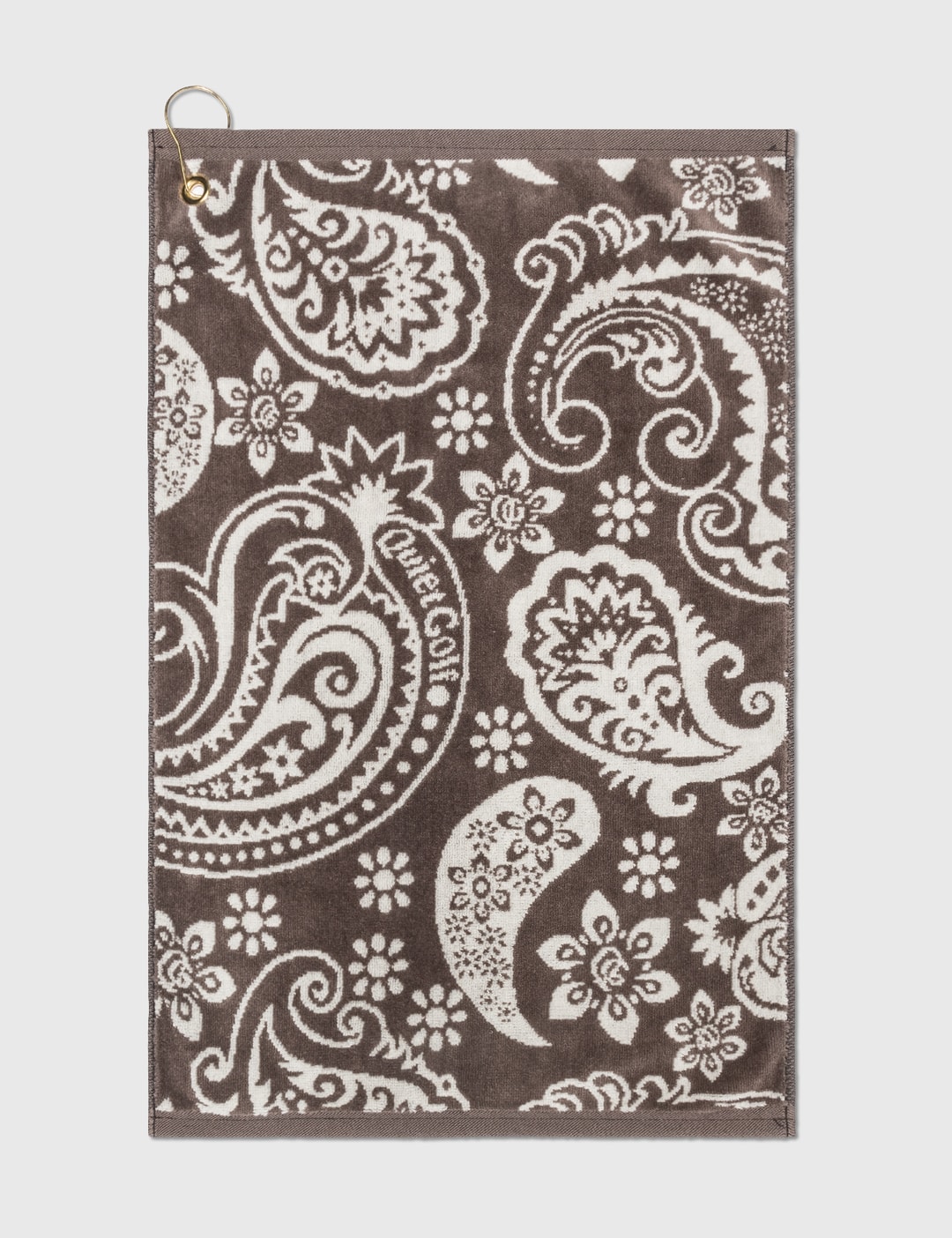 Quiet Paisley Golf Towel Placeholder Image
