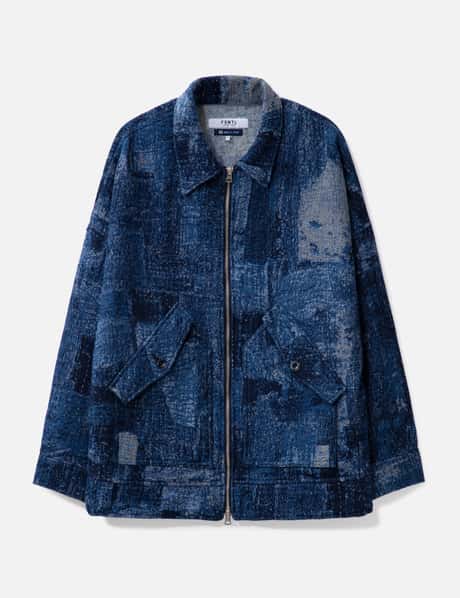 FDMTL JACQUARD BORO BLOUSON RINSE